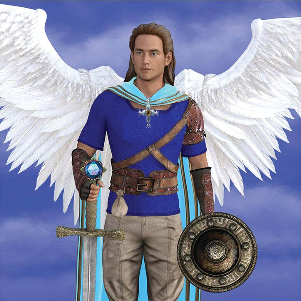 Archangel Michael - Michael is the Angel of Courage, Strength and Protection and he will stand by your side with his mighty sword and shield, ready to protect you. Michael means "Who is like God". In the New Testament, Michael leads God's armies against S