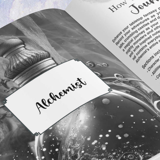 Alchemist RPG Character Journal - Digital Download Amazon