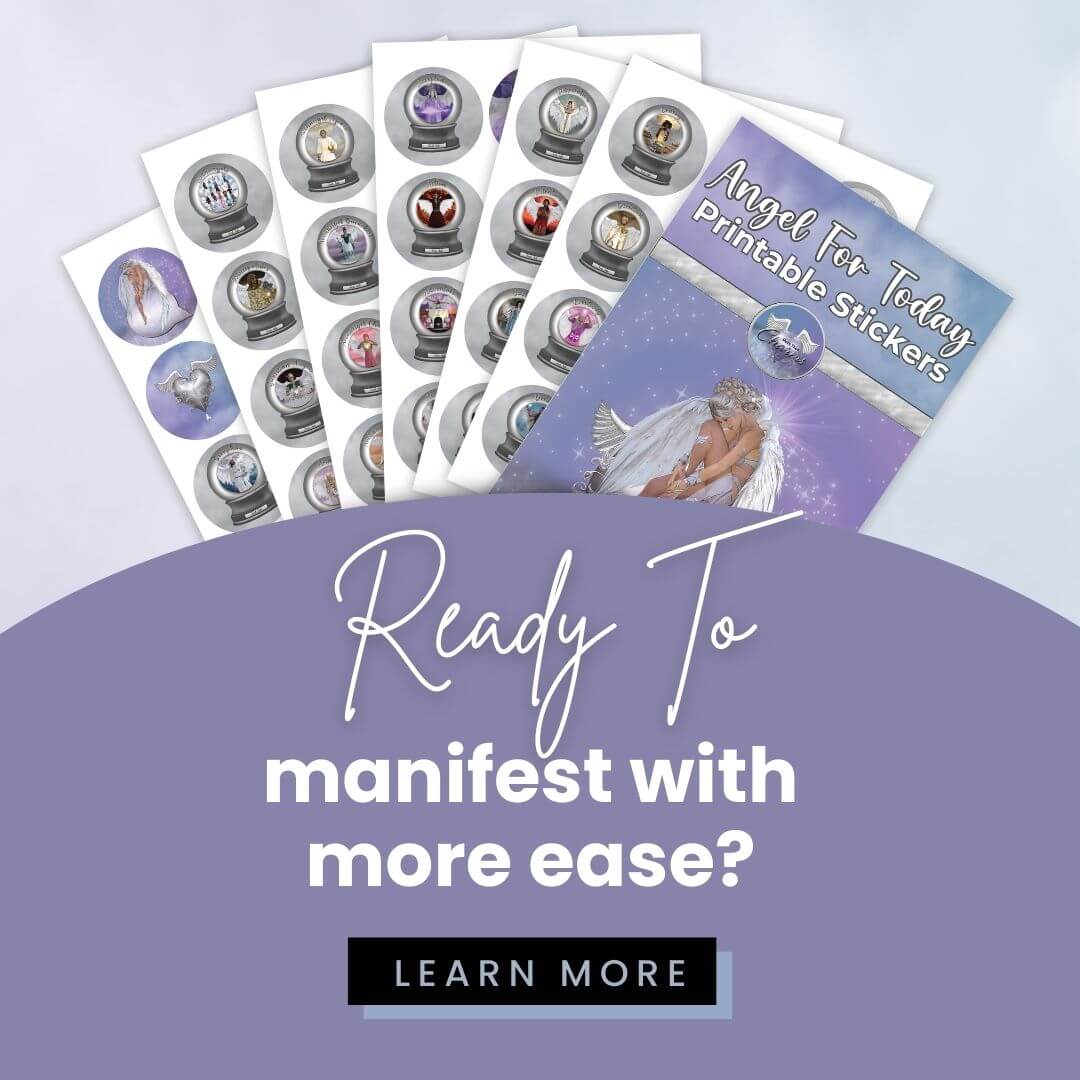 Angel For Today Printable Stickers - Turn everyday moments into celestial keepsakes with Angels For Today Printable Stickers! Inspired by the ethereal beauty of Angelic Realms, this enchanting collection brings the presence of Archangels and Guardian Ange