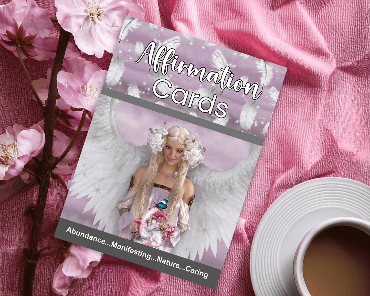 Archangel Ariel Printable Charm Cards - Unlock the power of abundance and manifest your desires with Archangel Ariel Affirmation Cards! Each card in this beautifully crafted collection is a divine reminder of the natural flow of prosperity, healing, and l