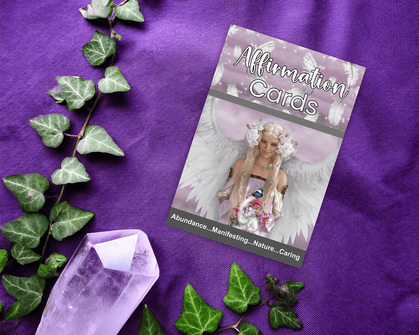 Archangel Ariel Printable Charm Cards - Unlock the power of abundance and manifest your desires with Archangel Ariel Affirmation Cards! Each card in this beautifully crafted collection is a divine reminder of the natural flow of prosperity, healing, and l