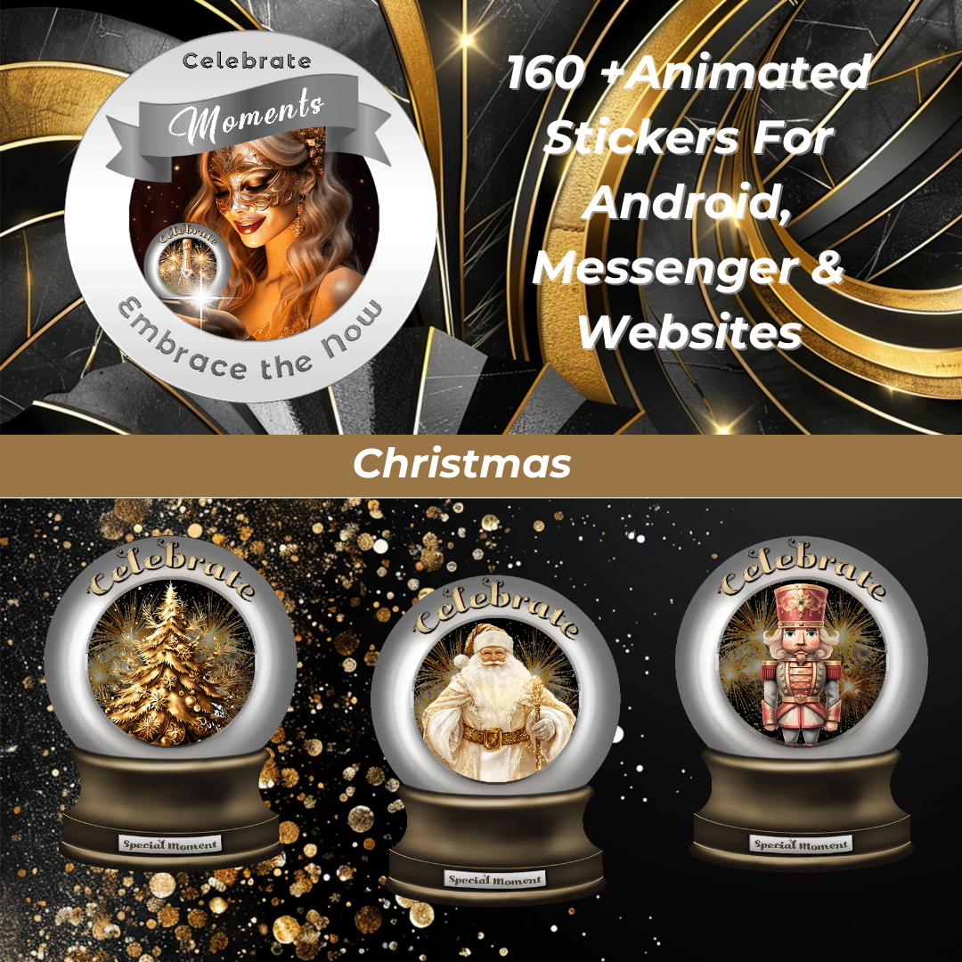 Celebrate Moments Animated Stickers - Add a burst of positivity and joy to your conversations with Celebrate Moments Animated GIF Stickers! This delightful collection of animated stickers is designed to bring your messages to life with vibrant colors, upl