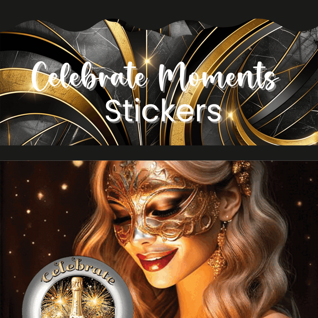 Celebrate Moments Printable Stickers - Turn everyday memories into extraordinary keepsakes with Celebrate Moments Printable Stickers! Designed to add joy, charm, and flair to your creative projects, this delightful collection helps you honor special momen