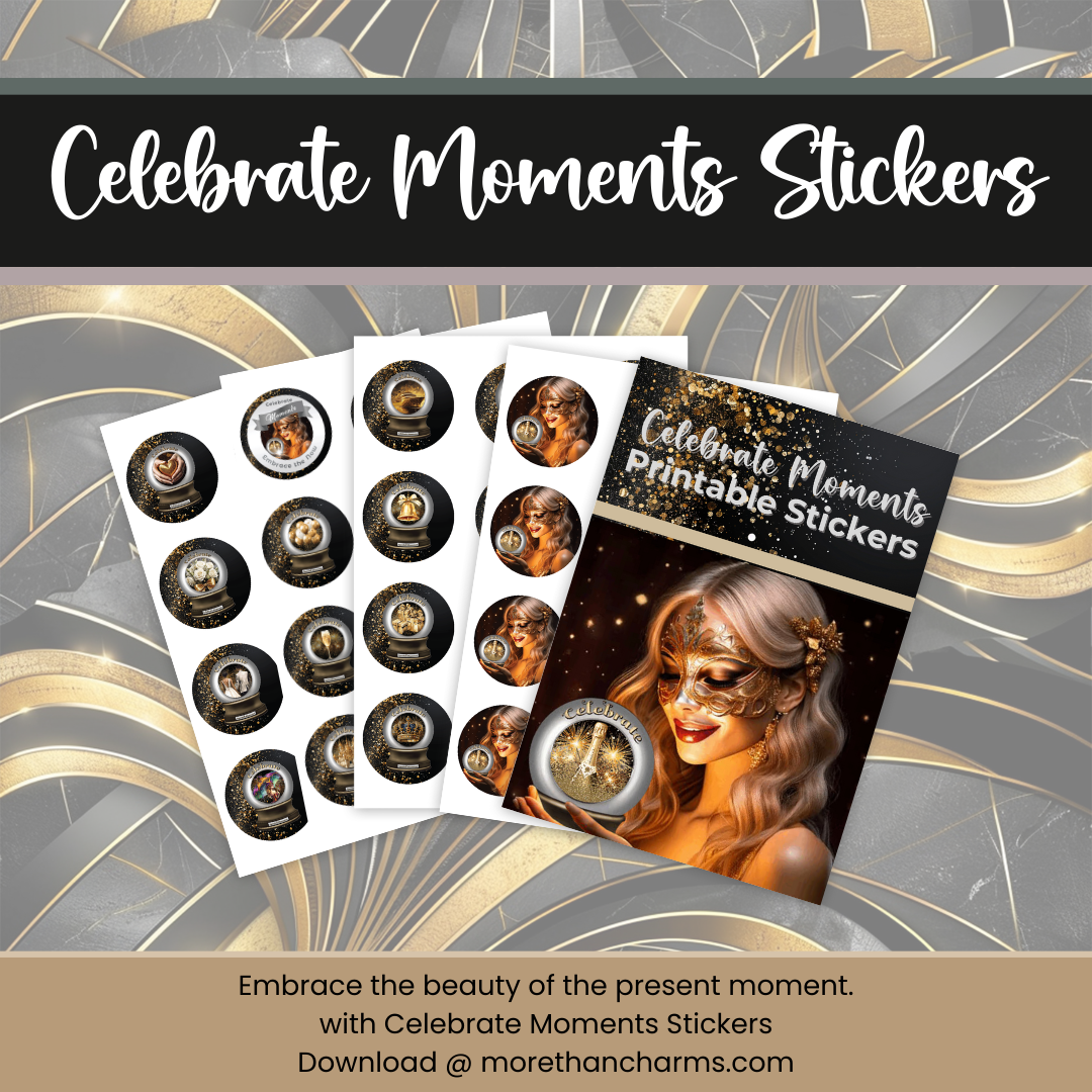 Celebrate Moments Printable Stickers - Turn everyday memories into extraordinary keepsakes with Celebrate Moments Printable Stickers! Designed to add joy, charm, and flair to your creative projects, this delightful collection helps you honor special momen