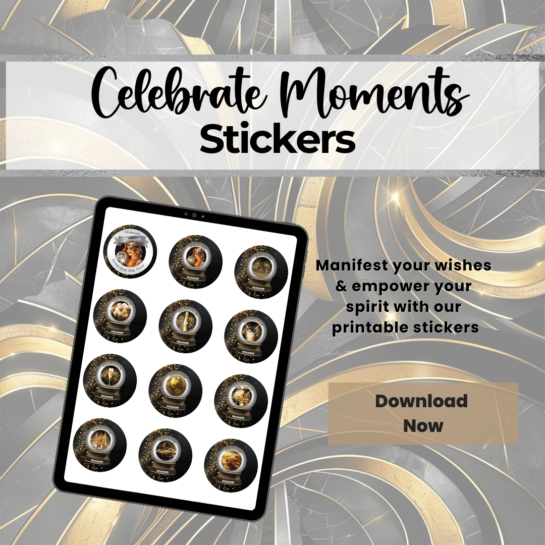Celebrate Moments Printable Stickers - Turn everyday memories into extraordinary keepsakes with Celebrate Moments Printable Stickers! Designed to add joy, charm, and flair to your creative projects, this delightful collection helps you honor special momen