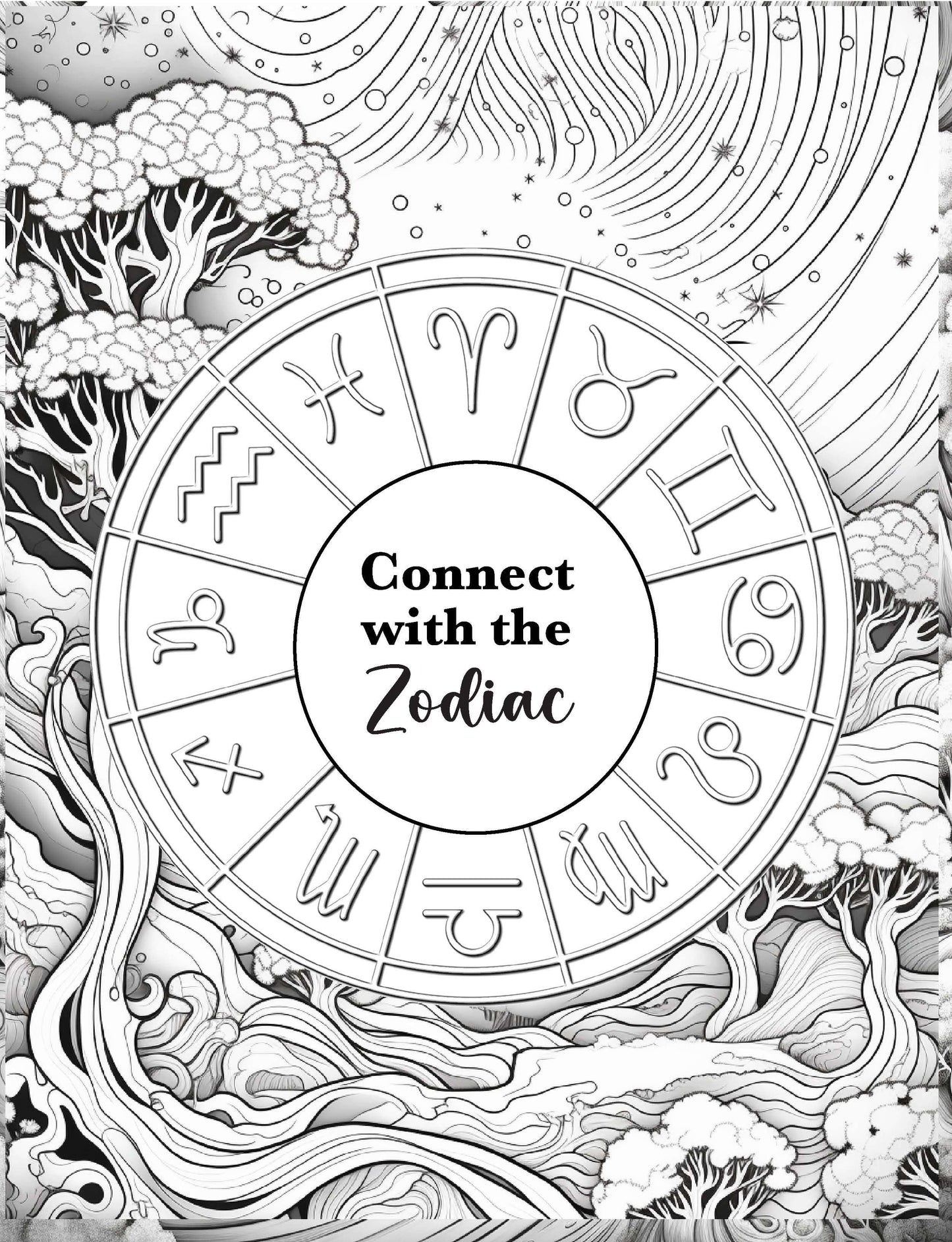 Divine Masculine Zodiac Coloring Book (Amazon Paperback) - The Universe pulses with a powerful rhythm, and within it, the zodiac serves as a guide to understanding your energy, intentions, and manifesting potential. This Zodiac Coloring Book invites you t