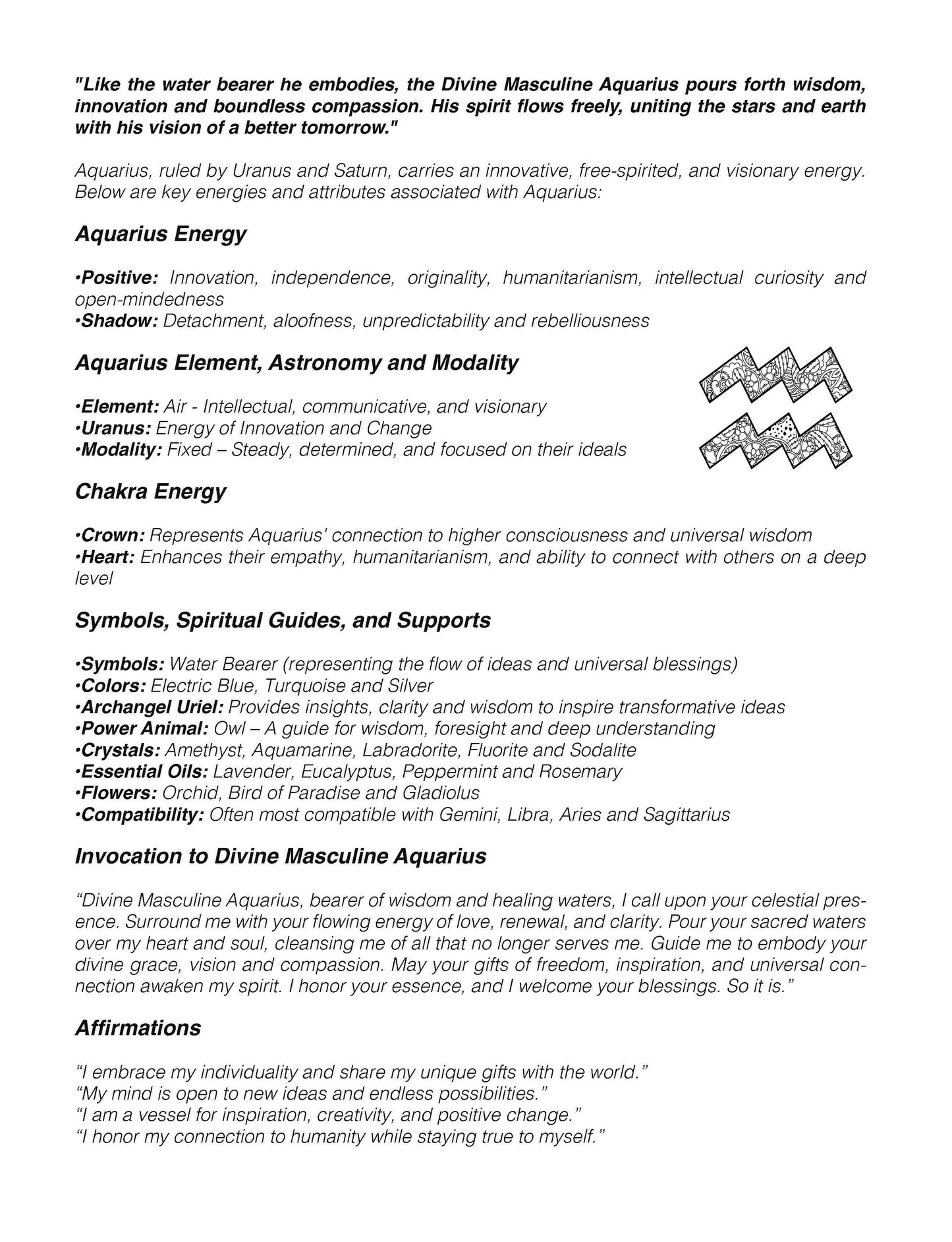 Divine Masculine Zodiac Coloring Book (Amazon Paperback) - The Universe pulses with a powerful rhythm, and within it, the zodiac serves as a guide to understanding your energy, intentions, and manifesting potential. This Zodiac Coloring Book invites you t