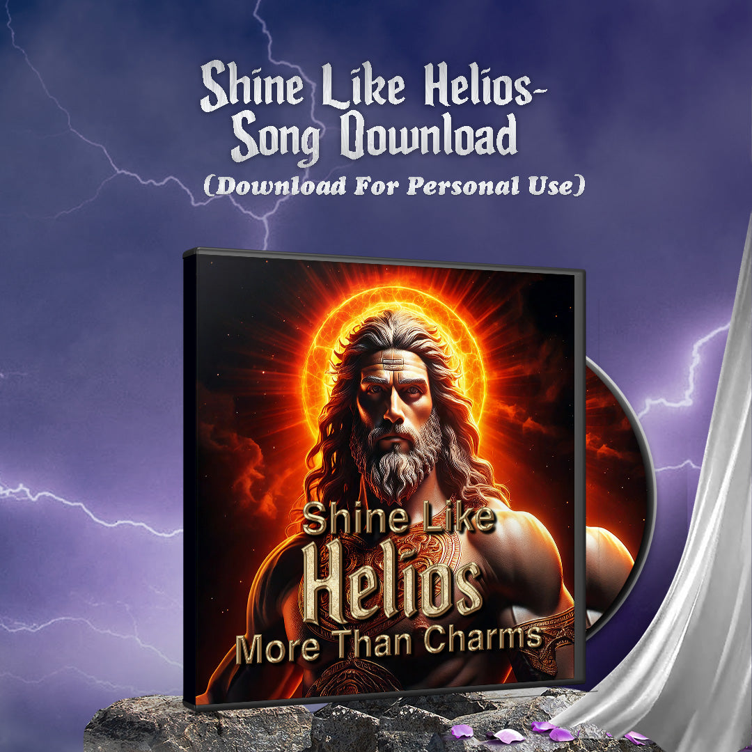 Shine Like Helios Song - A radiant pop song inspired by the Greek Sun Titan, Shine Like Helios celebrates the unstoppable light within each of us. With bold lyrics and empowering energy, this song invites you to rise in your truth, radiate confidence, and