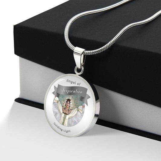 Inspiration - Guardian Angel Charm Necklace ShineOn Fulfillment