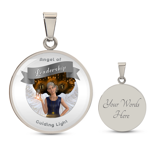 Leadership - Guardian Angel Charm Necklace ShineOn Fulfillment
