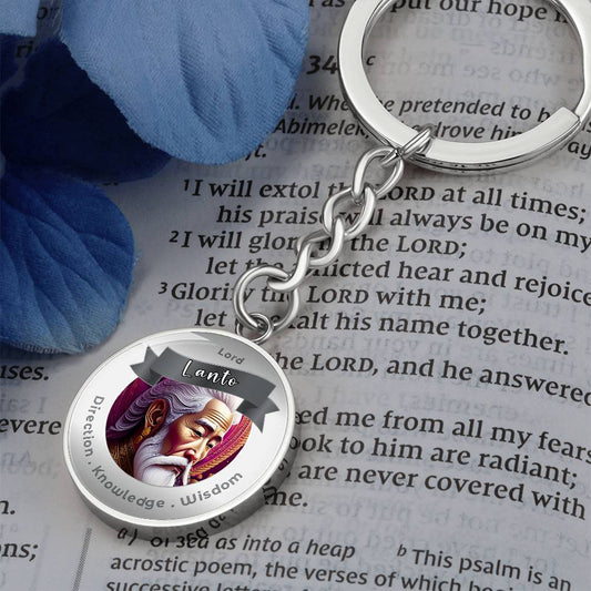 Lord Lanto - Charm Keychain For Direction, Knowledge & Wisdom ShineOn Fulfillment