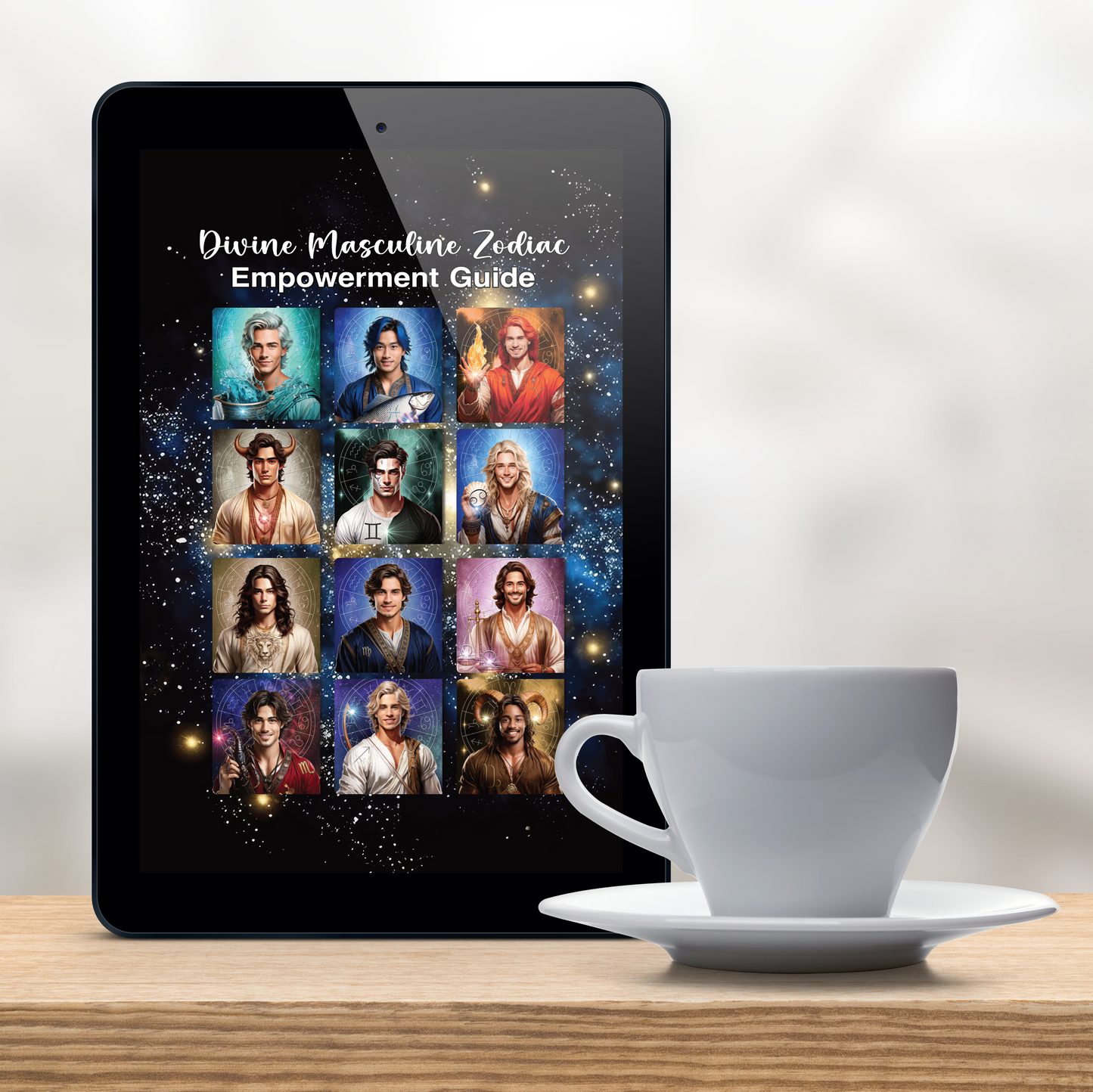 Divine Masculine Zodiac Empowerment Guide (Amazon eBook, Paperback & Hardcopy)