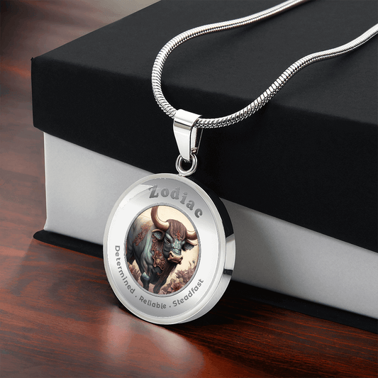 Ox - Chinese Zodiac - Charm Necklace ShineOn Fulfillment