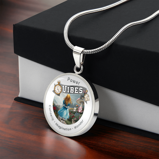 Power Vibes Charm Keychain - Wonderland Dreamer ShineOn Fulfillment