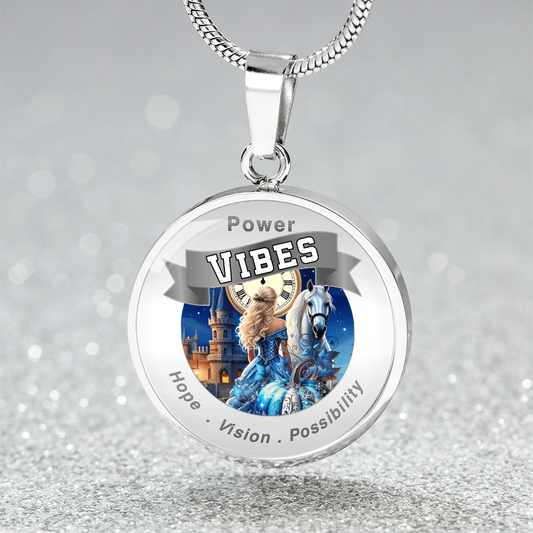 Power Vibes Charm Necklace - Dreamer’s Slipper ShineOn Fulfillment