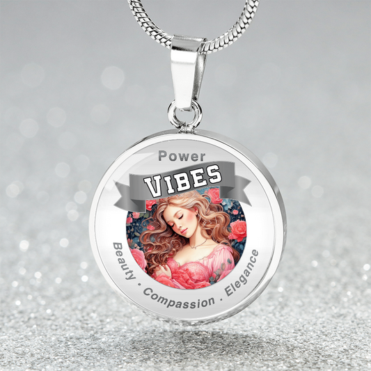 Power Vibes Charm Necklace - Graceful Beauty ShineOn Fulfillment