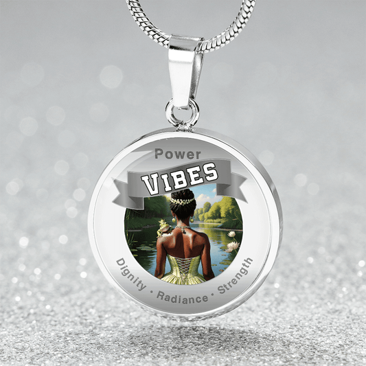 Power Vibes Charm Necklace - Majestic Creator ShineOn Fulfillment