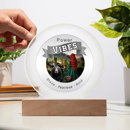 Power Vibes USB LED Light — Brave Archer ShineOn Fulfillment