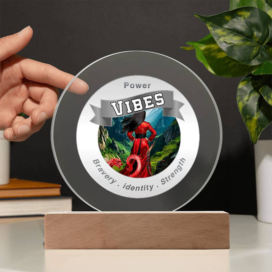 Power Vibes USB LED Light - Dragon Warrior ShineOn Fulfillment