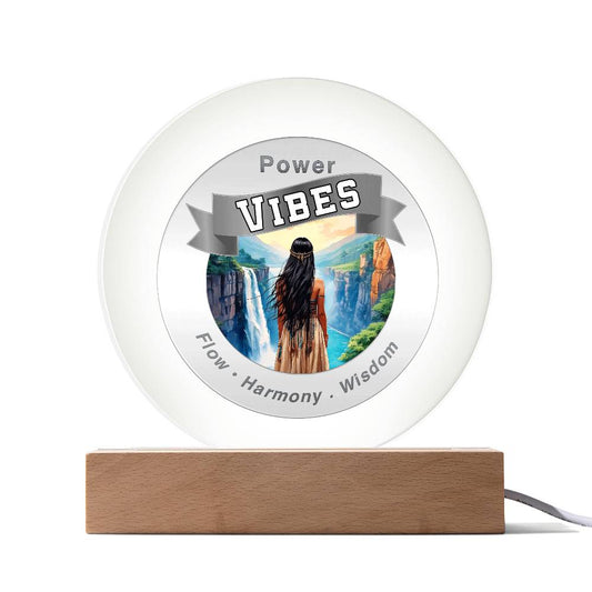 Power Vibes USB LED Light - Earth Whisperer ShineOn Fulfillment