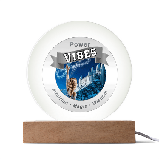 Power Vibes USB LED Light - Spirit of the Majestic Ice Queen ShineOn Fulfillment