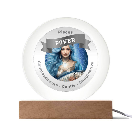 Radiant LED Light - Divine Feminine Pisces ShineOn Fulfillment