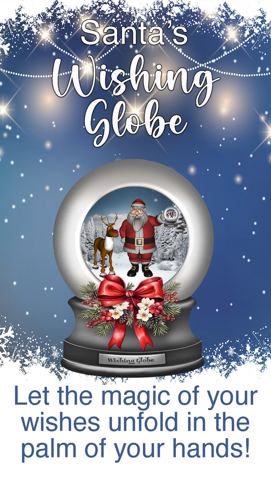 Santa's Wishing Globe App- Embrace The Possibility! Download For FREE More Than Charms Digital