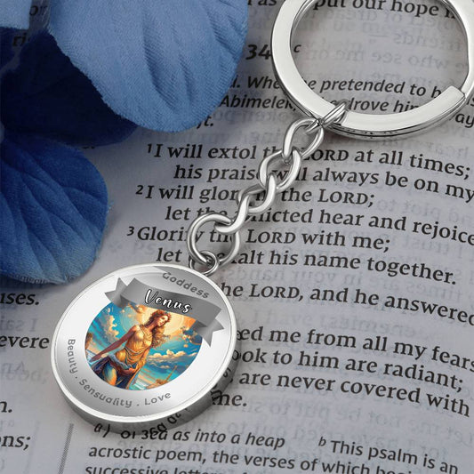 Venus - Charm Keychain For Beauty Sensuality Love- More Than Charms ShineOn Fulfillment