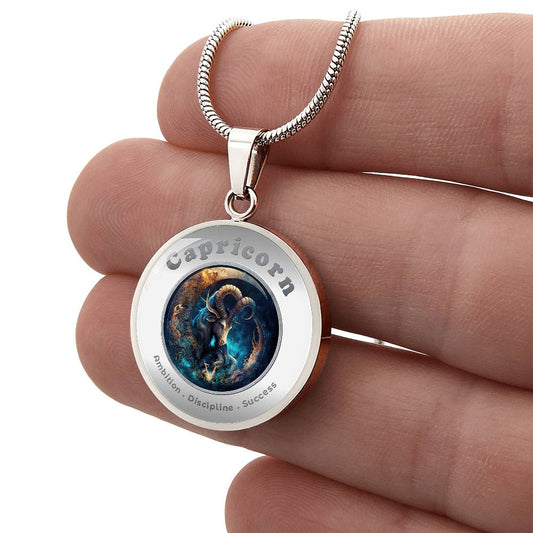 Capricorn - Charm Necklace ShineOn Fulfillment