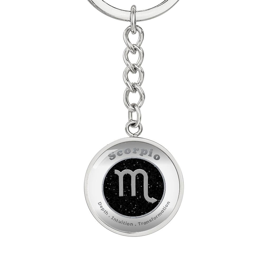 Scorpio - Affirmation Keychain - More Than CharmsMore Than Charms
