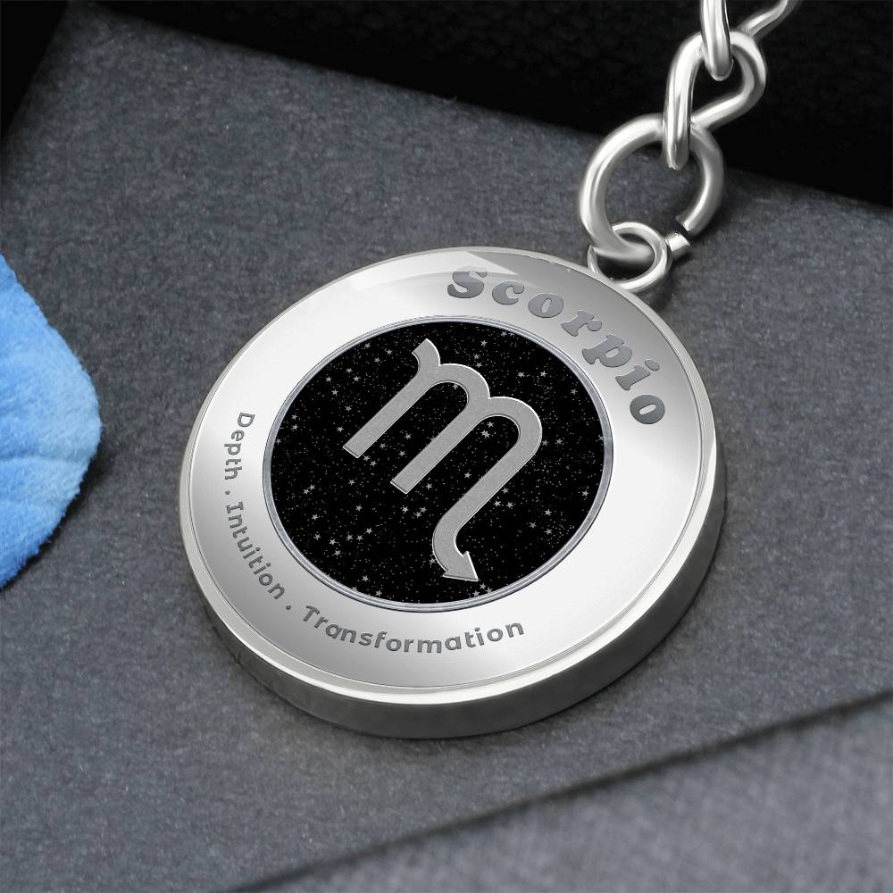 Scorpio - Affirmation Keychain - More Than CharmsMore Than Charms