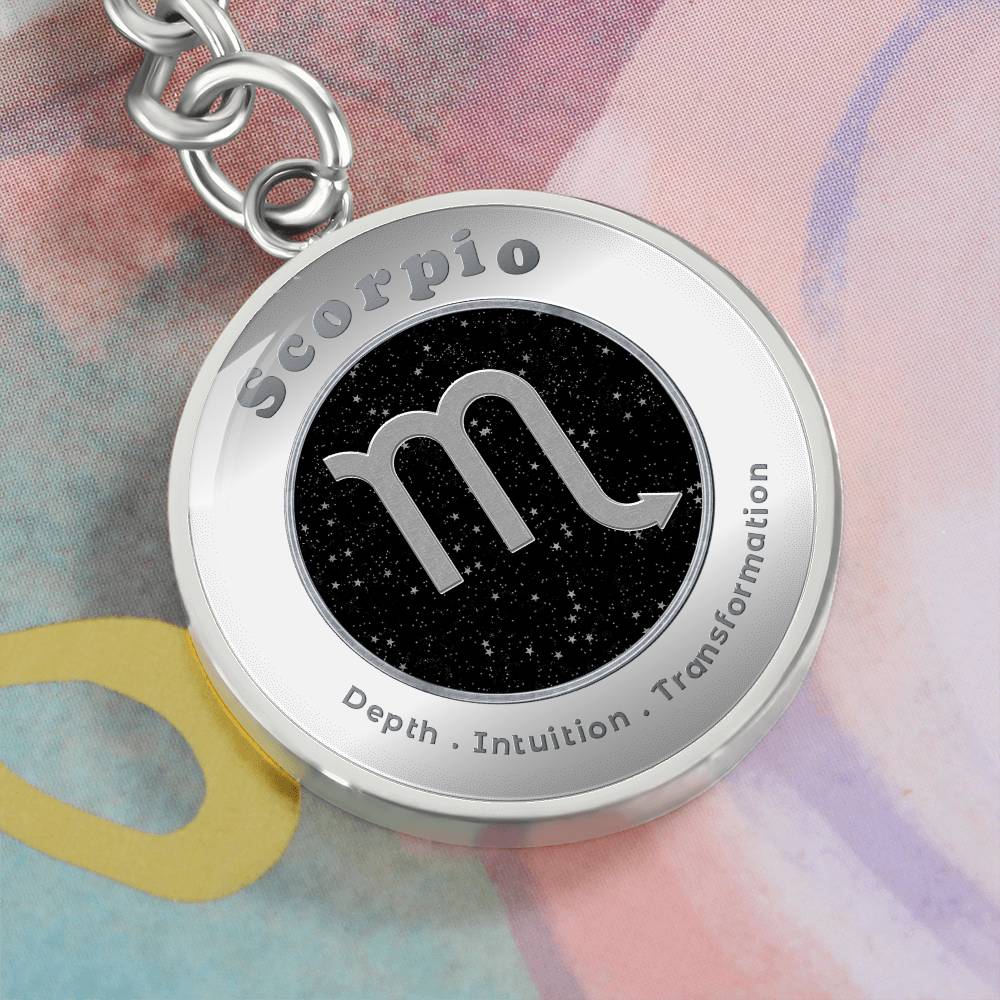 Scorpio - Affirmation Keychain - More Than CharmsMore Than Charms
