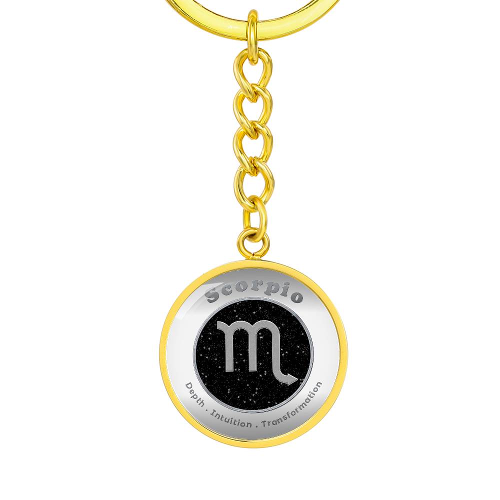 Scorpio - Affirmation Keychain - More Than CharmsMore Than Charms