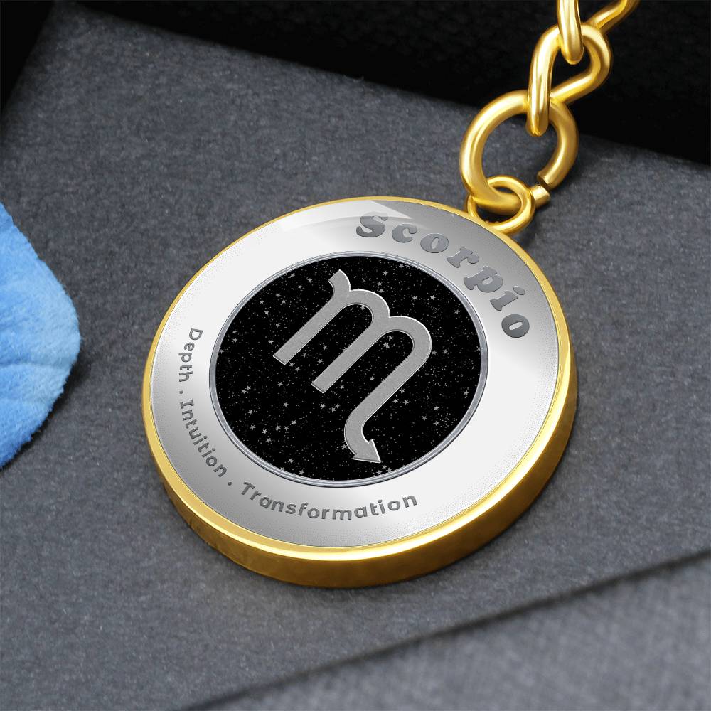 Scorpio - Affirmation Keychain - More Than CharmsMore Than Charms