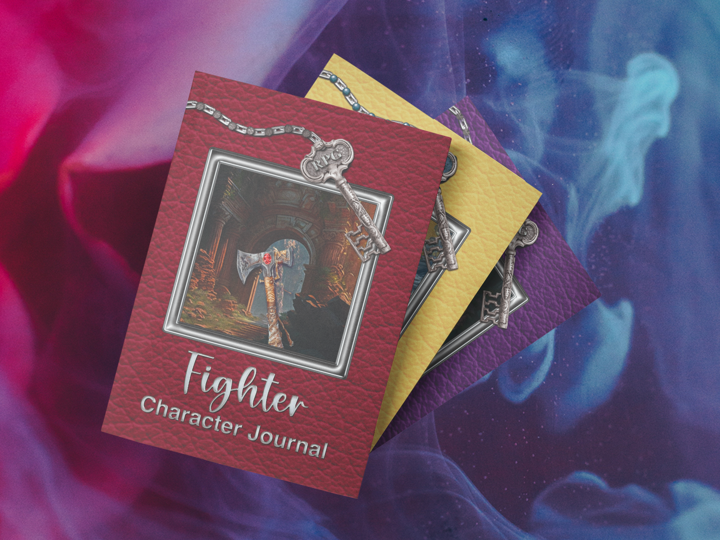 Fighter RPG Character Journal - Amazon - Are you a new or experienced RPG player? Tired of using separate character sheets or pieces of paper? Want something more streamlined and permanent? Would you like to capture your Fighter’s entire Roleplaying Adven
