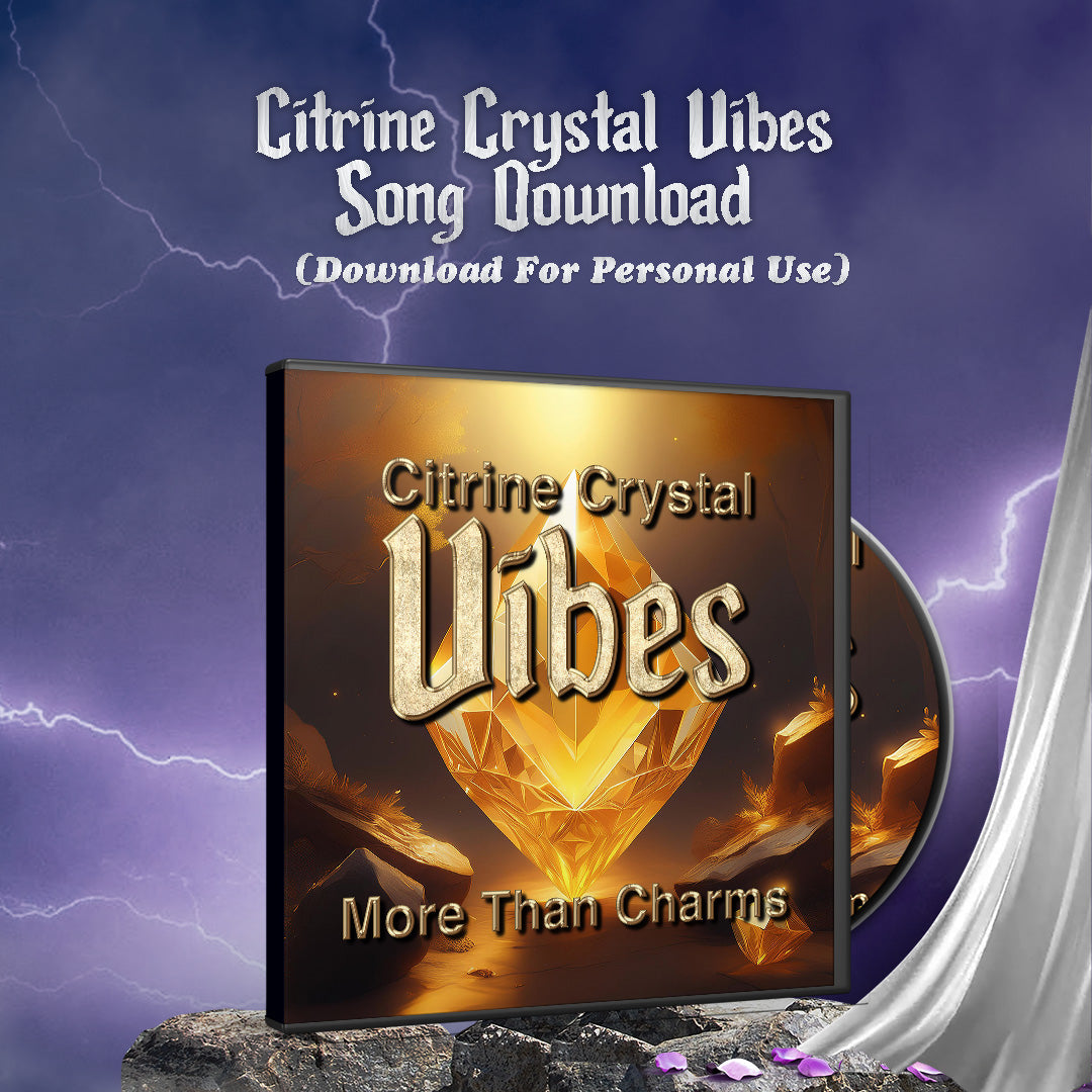 Citrine Crystal Vibe Song - This radiant track channels the golden energy of Citrine, the stone of empowerment and success. Let its uplifting melody awaken your confidence, spark joy, and align you with abundance. Perfect for activating the Solar Plexus a