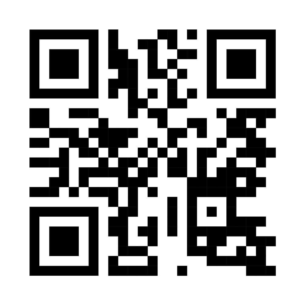 QR code for scanning with a smartphone app