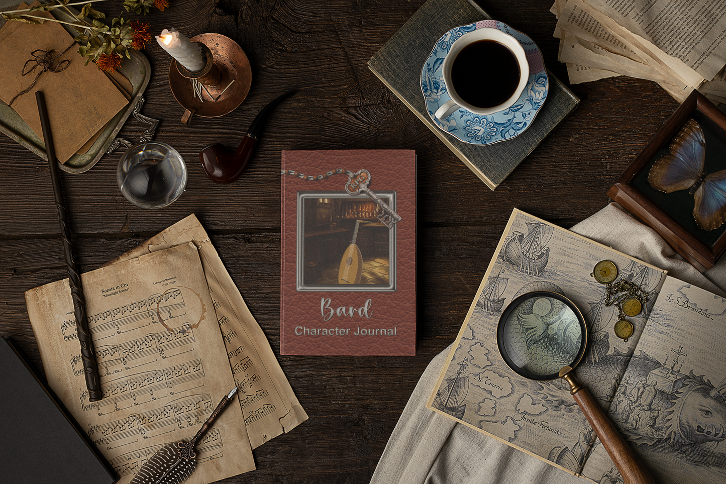 Bard RPG Character Journal - Amazon - Are you a new or experienced RPG player? Tired of using separate character sheets or pieces of paper? Want something more streamlined and permanent? Would you like to capture your Bard’s entire Roleplaying Adventure i