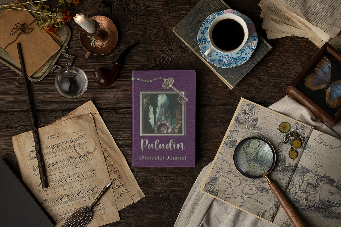 Paladin RPG Character Journal - Amazon - Are you a new or experienced RPG player? Tired of using separate character sheets or pieces of paper? Want something more streamlined and permanent? Would you like to capture your Paladin’s entire Roleplaying Adven