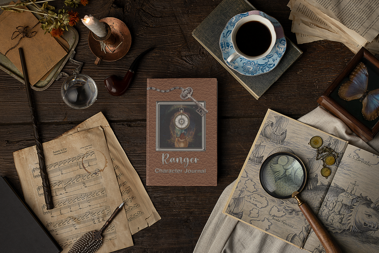 Ranger RPG Character Journal - Amazon - Are you a new or experienced RPG player? Tired of using separate character sheets or pieces of paper? Want something more streamlined and permanent? Would you like to capture your Ranger’s entire Roleplaying Adventu