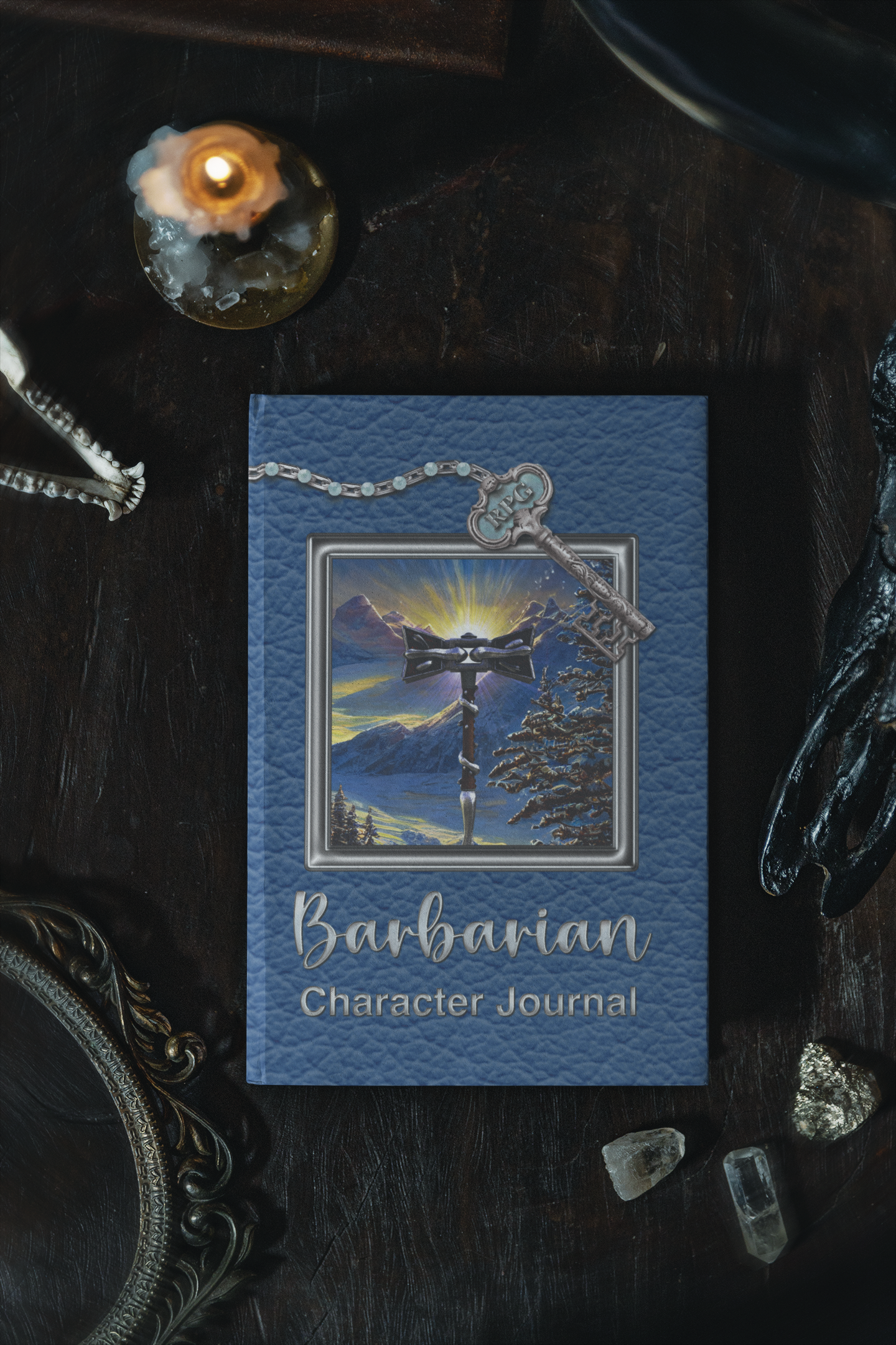 Barbarian RPG Character Journal - Amazon - Are you a new or experienced RPG player? Tired of using separate character sheets or pieces of paper? Want something more streamlined and permanent? Would you like to capture your Barbarian’s entire Roleplaying A