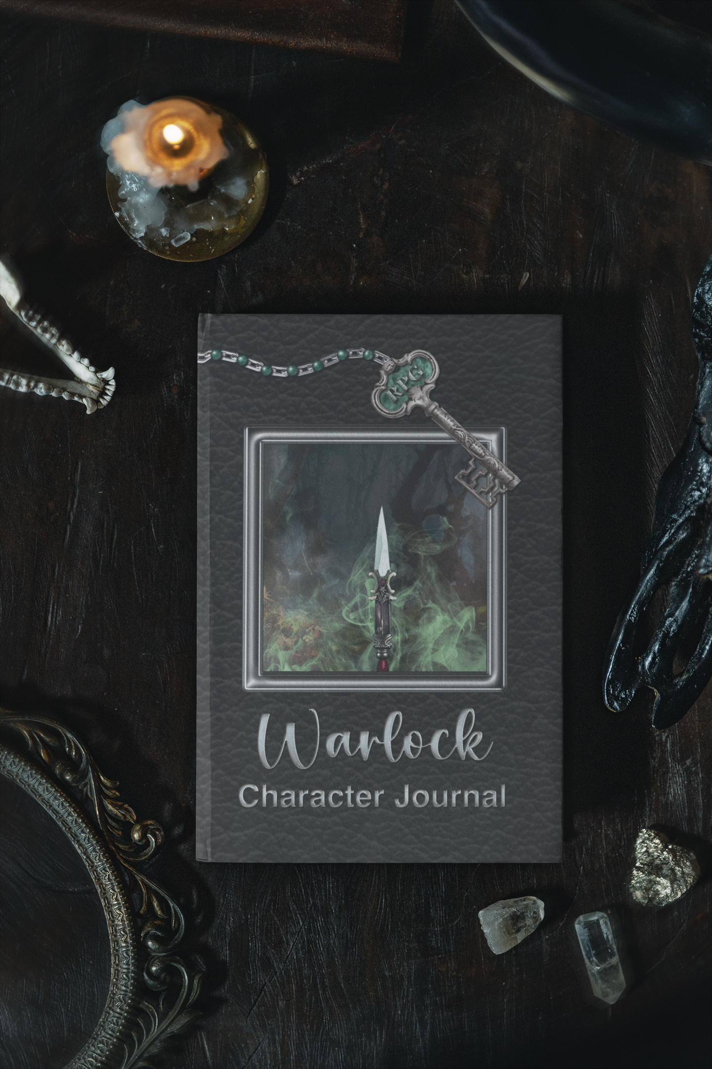 Warlock RPG Character Journal - Amazon - Are you a new or experienced RPG player? Tired of using separate character sheets or pieces of paper? Want something more streamlined and permanent? Would you like to capture your Warlock’s entire Roleplaying Adven