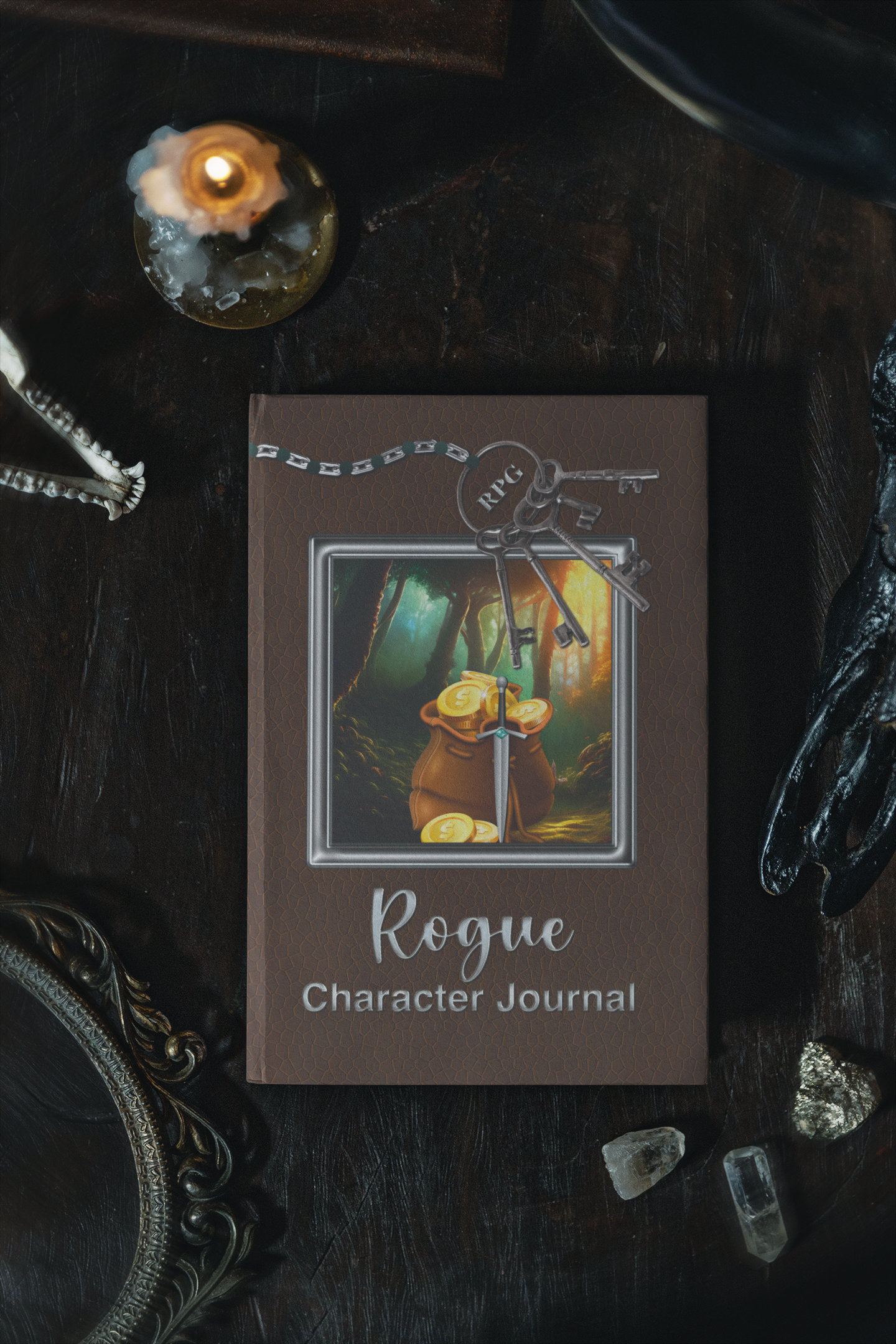 Rogue RPG Character Journal - Amazon - Are you a new or experienced RPG player? Tired of using separate character sheets or pieces of paper? Want something more streamlined and permanent? Would you like to capture your Rogue’s entire Roleplaying Adventure