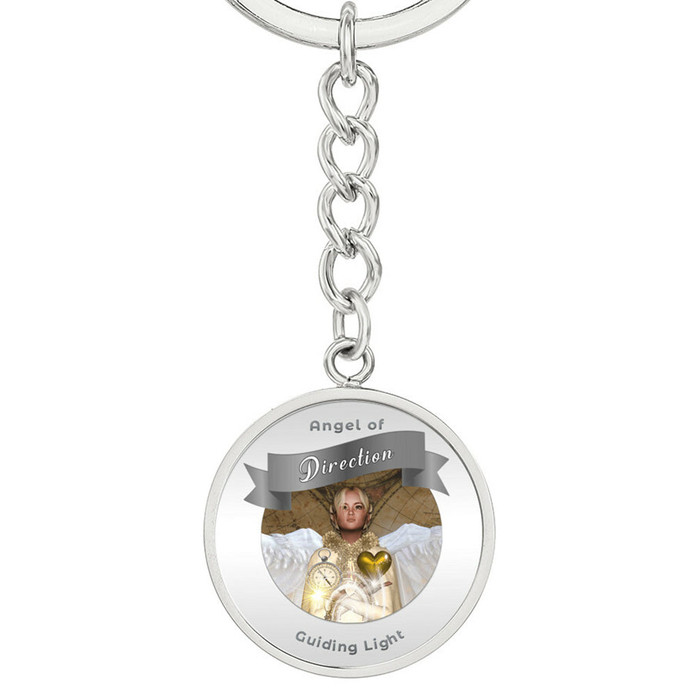 Direction - Guardian Angel Affirmation Keychain - More Than CharmsMore Than Charms