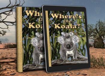 Where's the Koala? eBook - What was that? James and Joy hear a splash into the billabong. How will the children help the little koala return to his mother? Come on a magical adventure with James and Joy and one of nature's most adorable animals. Created b
