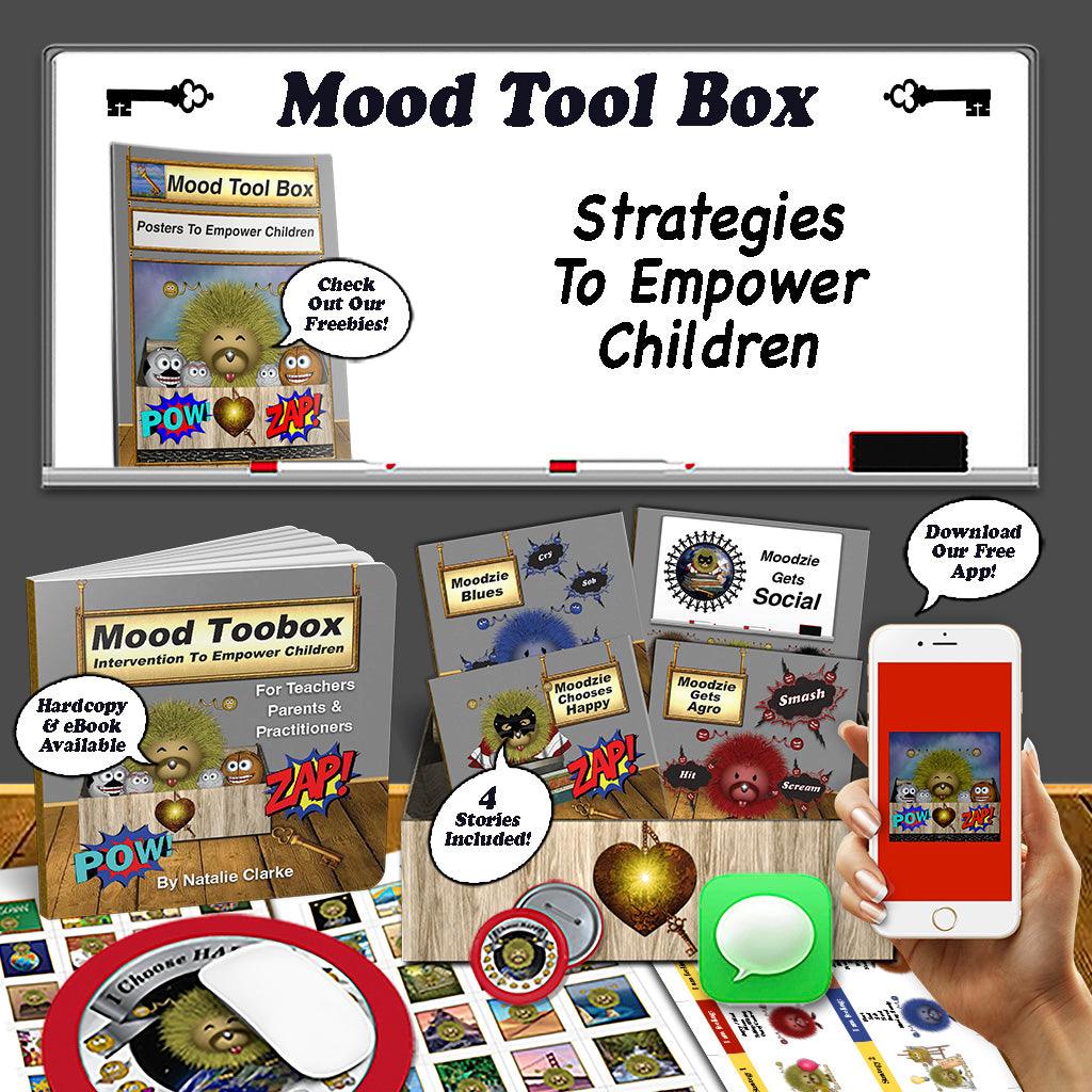 Mood Toolbox Complete Intervention: Printables and Stories to Empower Children (eBook Version) More Than Charms Digital