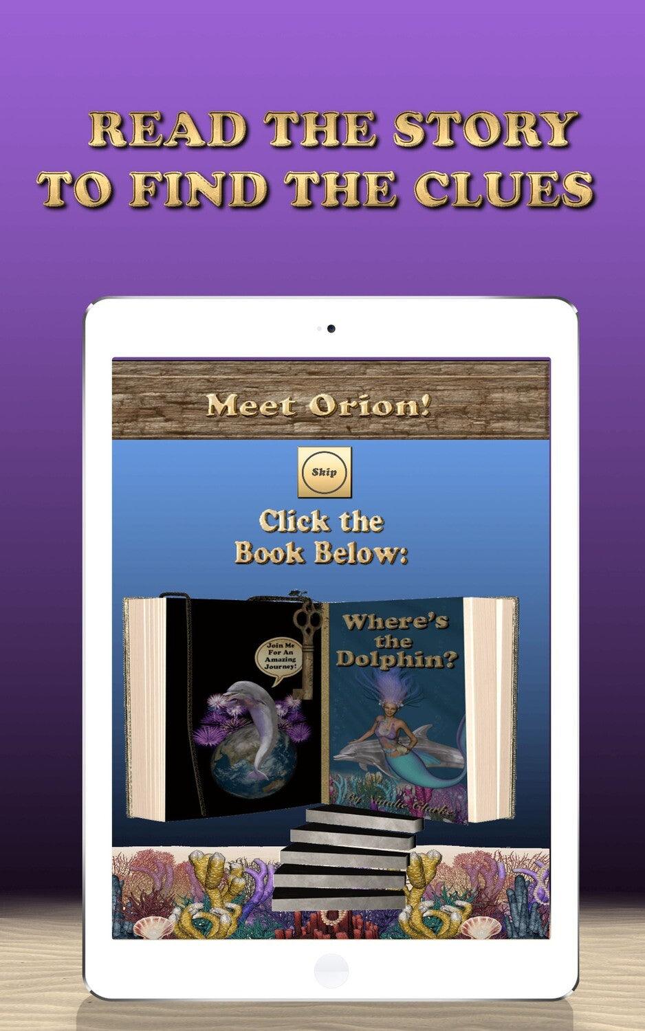 Where's The Dolphin? App - Download For FREE (FREE) - Orion is swimming in his ocean home but there is just one challenge. The little dolphin has simply vanished! Come on an adventure of discovery to find and meet the dolphin and the magical mermaids and