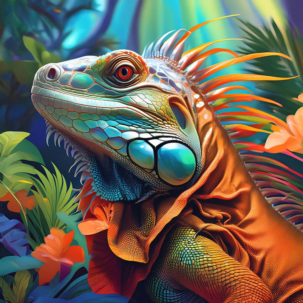 Iguana - Power Animal More Than Charms