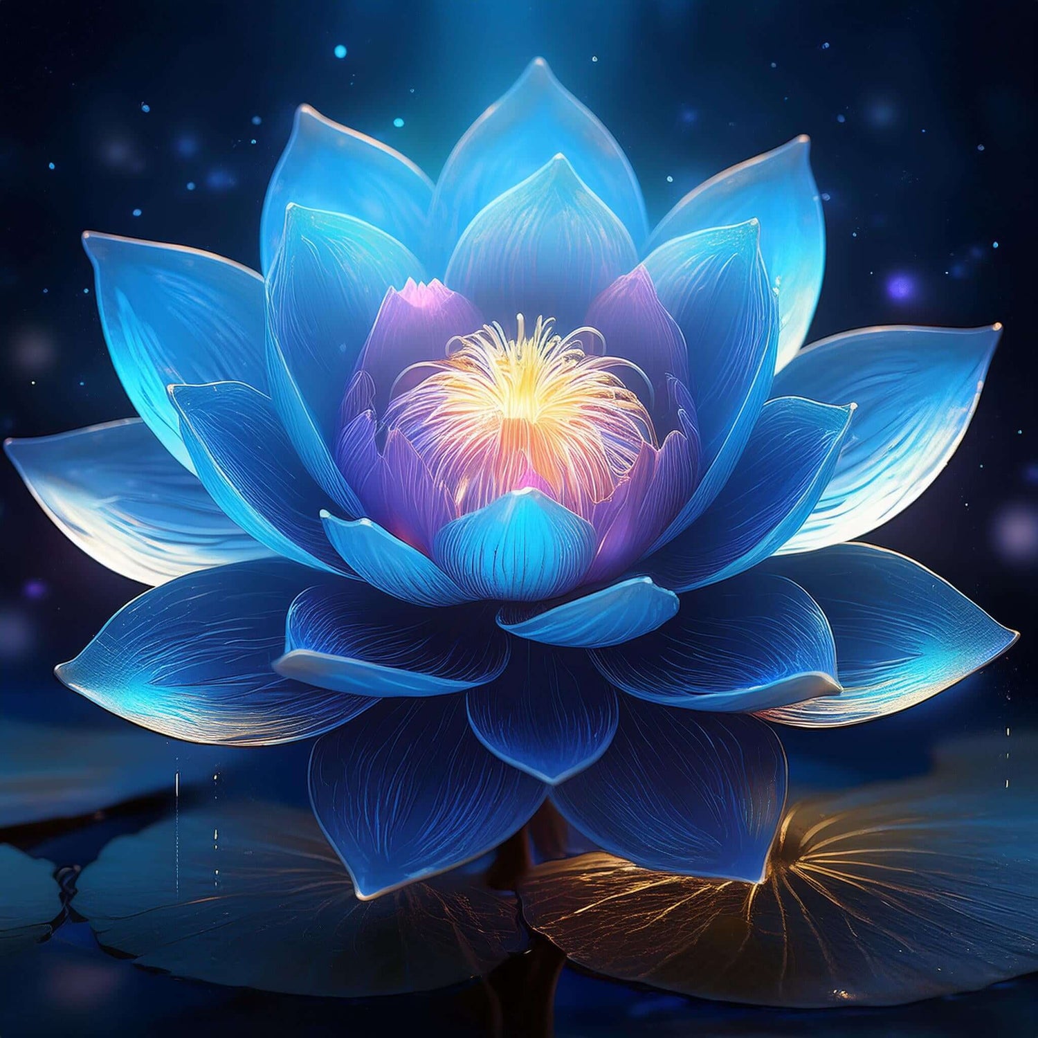 Blue Lotus - Flower Power More Than Charms