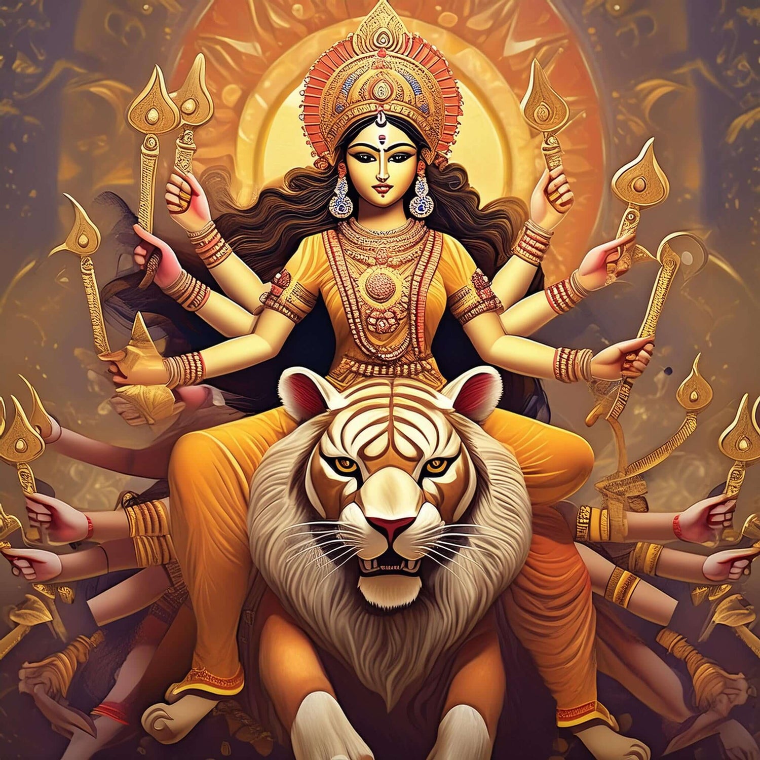 Durga - Hinduism - Divine Master More Than Charms